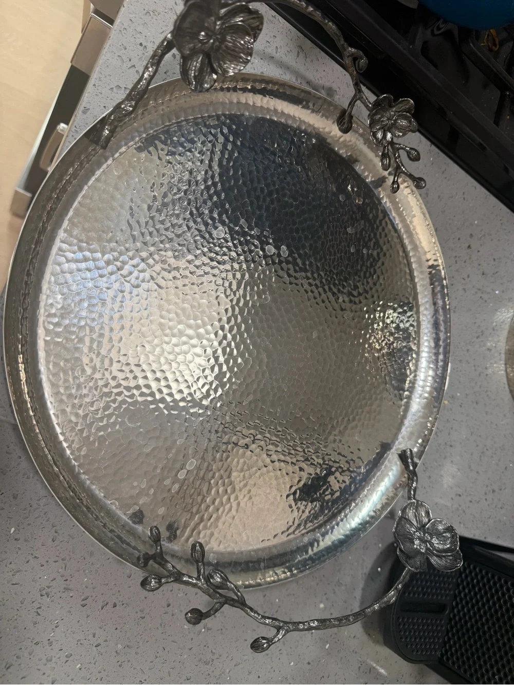 Michael Aram black orchid tray - Picture 1 of 1